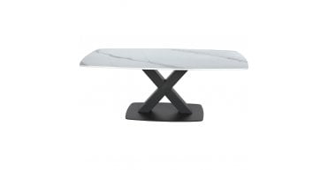 Vernal Coffee Table - In White Stone