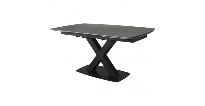 Devonshire Vernal Large Extending Dining Table 160-240cm - In Grey Stone