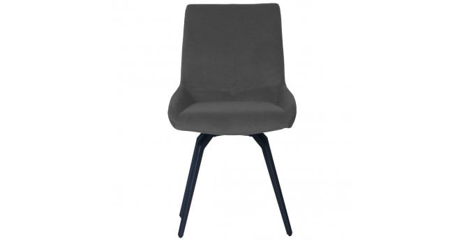 Devonshire Vernal Medway Swivel Chair Dark Grey