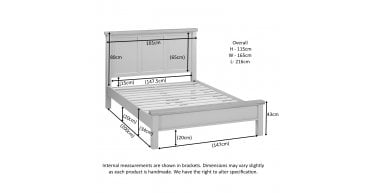 Wilmont 5' Bed