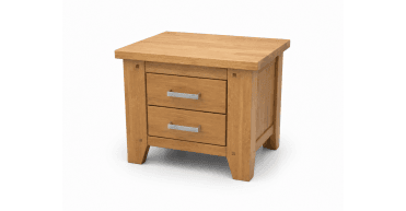 CLEARANCE - Loft 2 Drawer Bedside