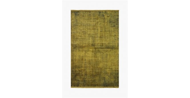 Gooch Oriental  Colore Mustard Yellow Luxury Rug