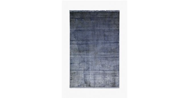 Gooch Oriental  Colore Sky Blue Luxury Rug