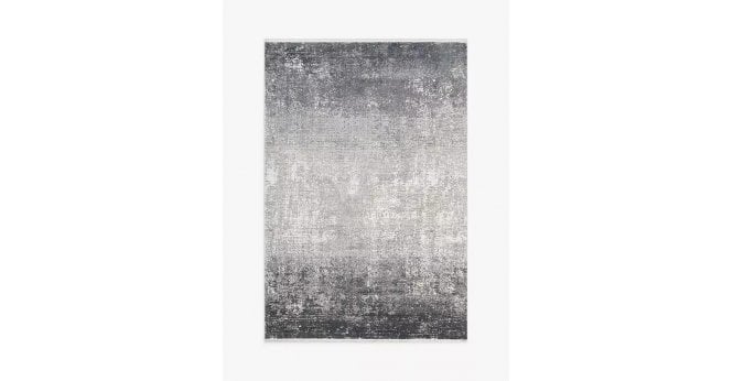 Gooch Oriental  Toros Gradient Charcoal/Silver Luxury Rug