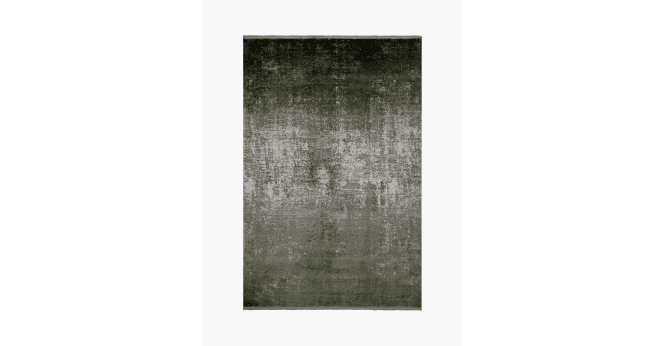 Gooch Oriental  Toros Gradient Green/Silver Luxury Rug