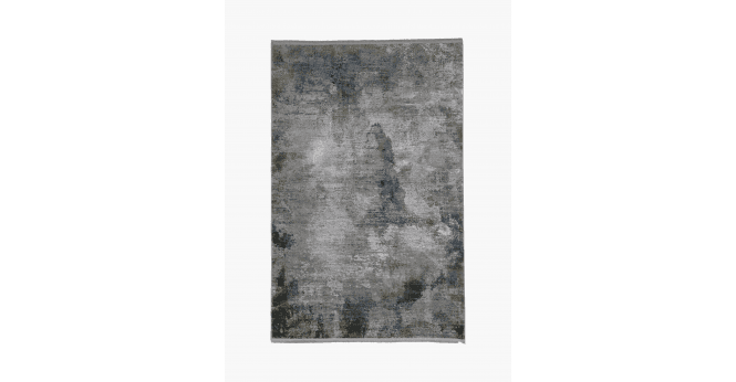 Gooch Oriental  Toros Illusion Ice Blue Luxury Rug