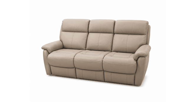 HTL Daytona Power Recliner 3 Seater Leather Sofa