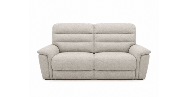 Malvern Fabric Power Recliner 2 seater in Oyster