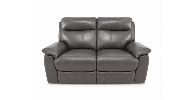 HTL Ohio Power Recliner 2 Seater sofa in Shale Leather