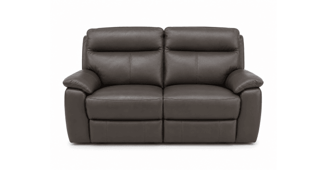 HTL Ohio Power Recliner Sofa in Shale Leather