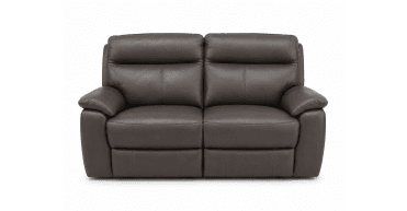 Ohio Power Recliner Sofa in Shale Leather