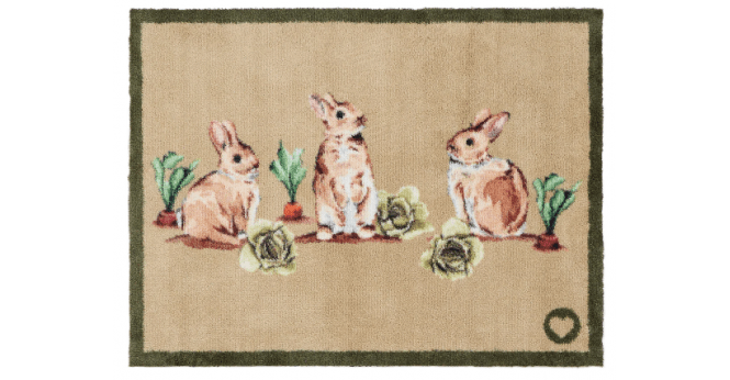 Hug Rug  Allotment Bunnies