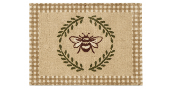 Hug Rug  Beehive Beige Runner