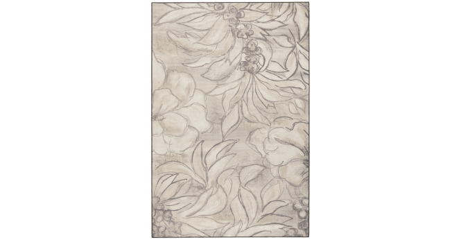 Hug Rug  Eco-Washable Art Floral