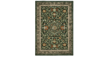 Hug Rug Eco-Washable Country Paisley Green