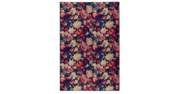 Hug Rug Eco-Washable Dark Florals