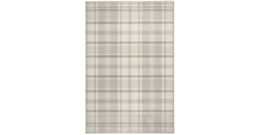 Hug Rug Eco-Washable Isla Plaid Neutral