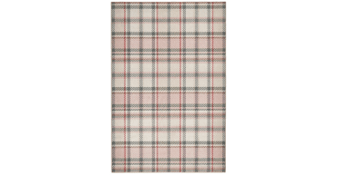 Hug Rug Eco-Washable Isla Plaid Pink