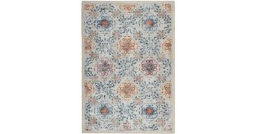 Hug Rug Eco-Washable Modern Damask