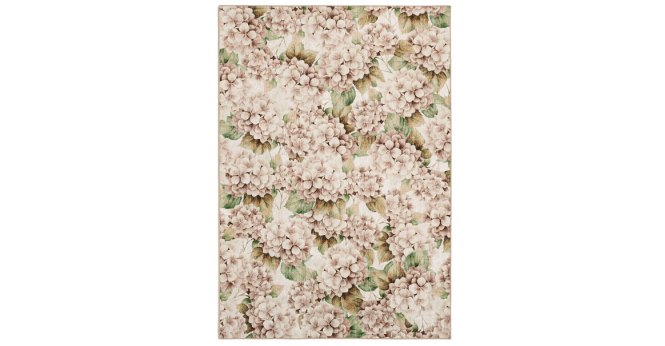Hug Rug  Eco-Washable Wild Hydrangea