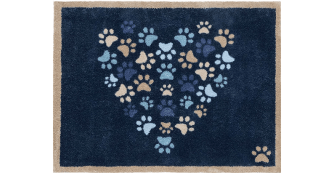 Hug Rug  Paws For Love Blue Runner