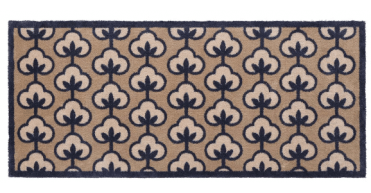Hug Rug Retro Flower Neutral Runner