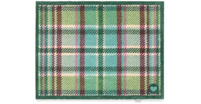 Hug Rug  Tartan Green Runner