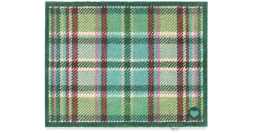 Hug Rug Tartan Green Runner