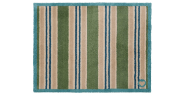 Hug Rug Timeless Stripe Green
