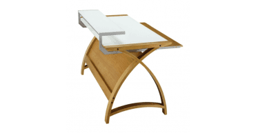 Helsinki Computer desk glass