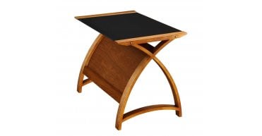 Helsinki Laptop table glass