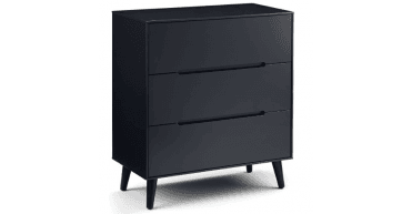 Alicia 3 Drawer Chest - Anthracite