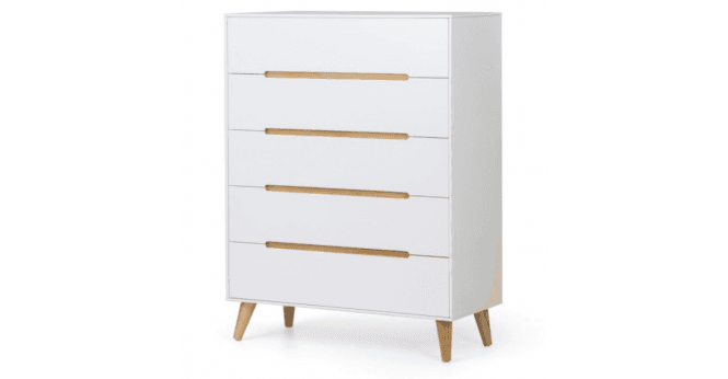 Julian Bowen Alicia 5 Drawer Chest