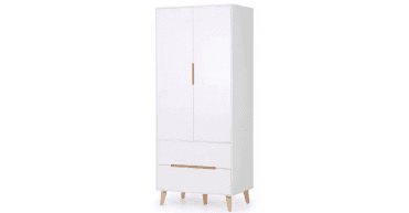 Alicia Combination Wardrobe - White