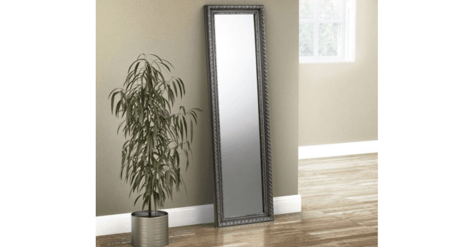 Julian Bowen Allegro Dress Mirror - Pewter
