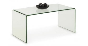 Amalfi Bent Glass Coffee Table