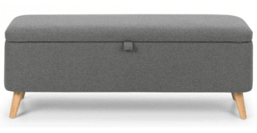 Astrid Blanket Box - Grey