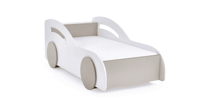 Julian Bowen Atlantis Toddler Car Bed - White