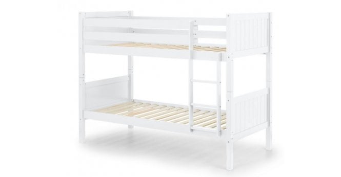 Julian Bowen Bella Bunk Bed - White