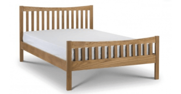 Bergamo Oak 150cm King Bed