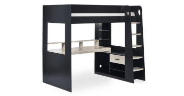 Blaze Gaming Highsleeper - Black And Pale Wood
