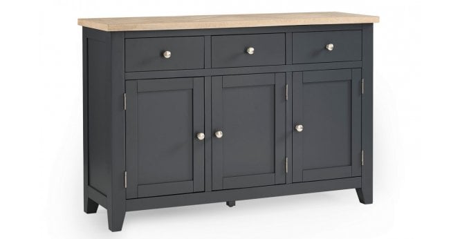 Julian Bowen Bordeaux Sideboard Dark Grey