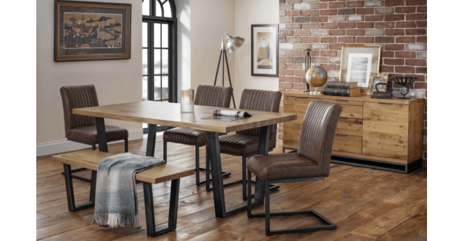 Julian Bowen Brooklyn Dining Table - Oak