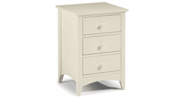 Cameo 3 Drawer Bedside