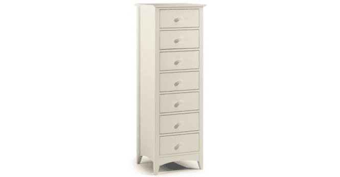 Julian Bowen Cameo 7 Drawer Narrow Chest