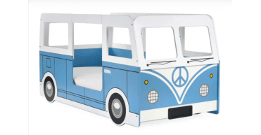 Campervan Bed - Light Blue