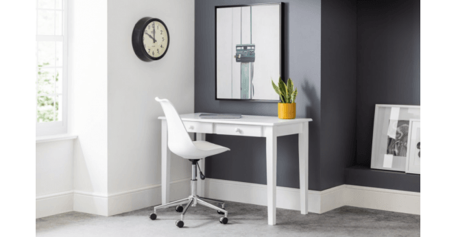 Julian Bowen Carrington White Desk