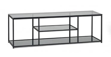 Chicago Tv Unit Smoked Glass