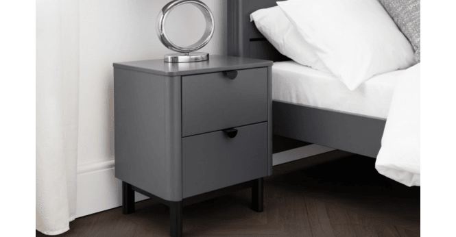 Julian Bowen Chloe 2 Drawer Bedside