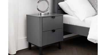 Chloe 2 Drawer Bedside